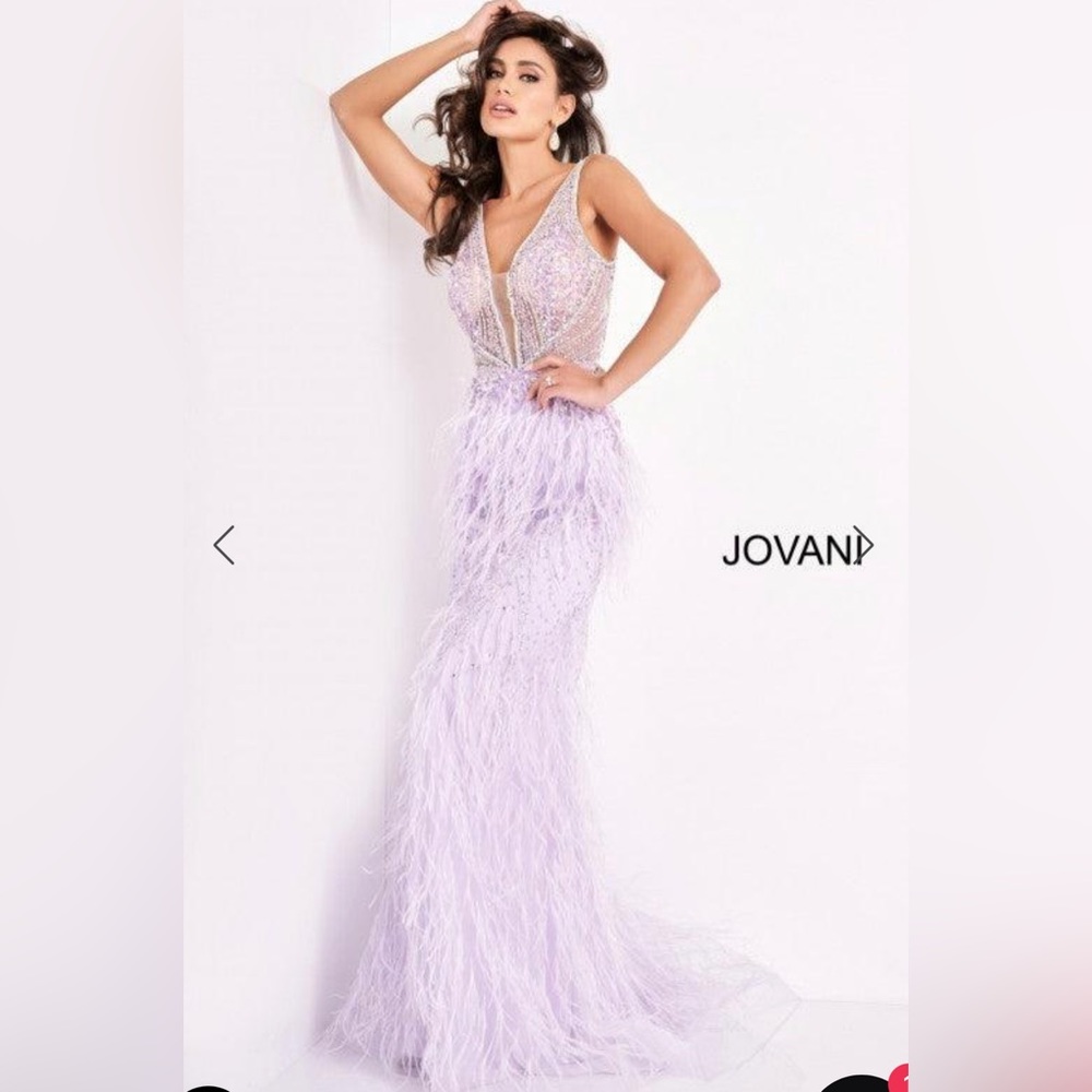 Lavender Jovani dress worn once. Size 6